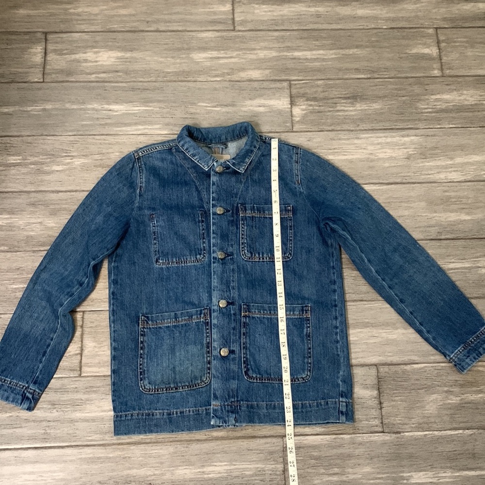 Everlane Dark Blue Denim Jean Jacket - Picture 15 of 16